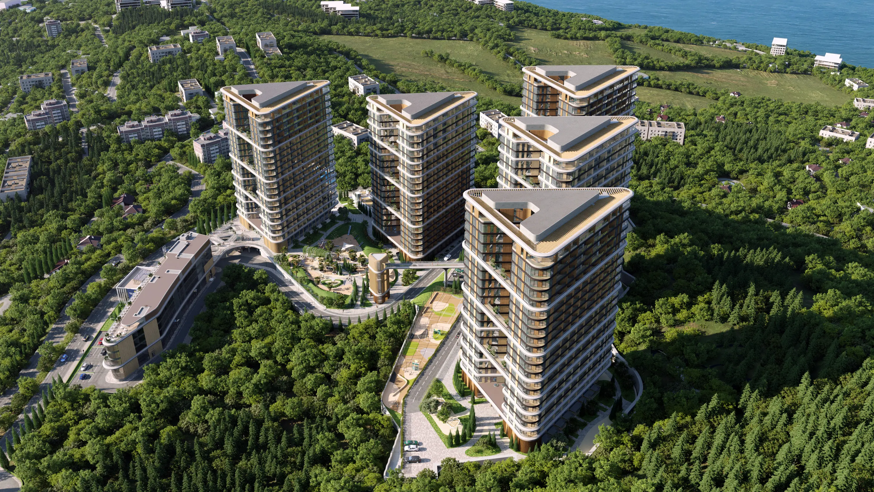 расположение